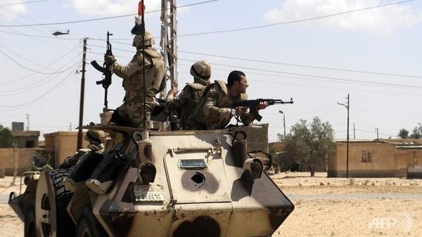 Egyptian securities forces kill extremists in Sinai