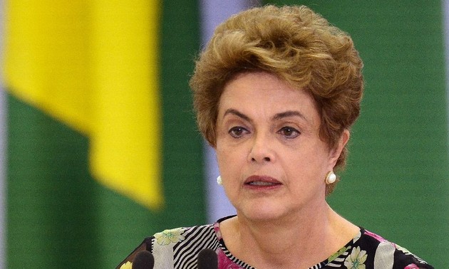 Brazil’s Senate suspends President Dilma Rousseff