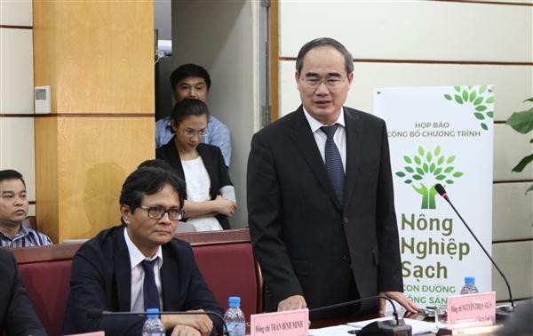 VFF President Nguyen Thien Nhan: Green food for Vietnamese and the world