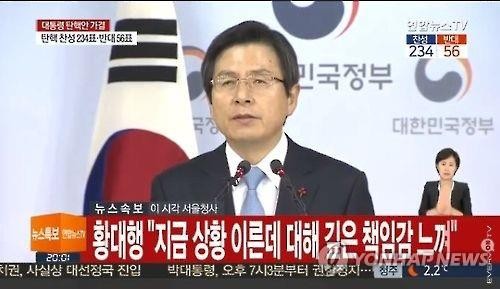 South Korea’s acting President reassures the public