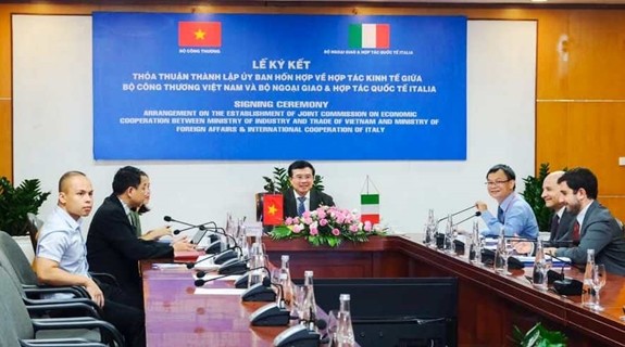 Joint Commission on Vietnam-Italy Economic Cooperation established