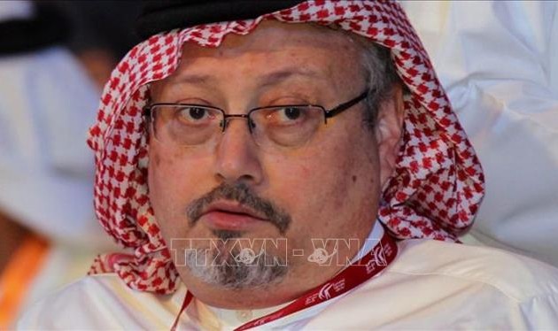 US imposes sanctions on Saudi officials for journalist Khashoggi's killing