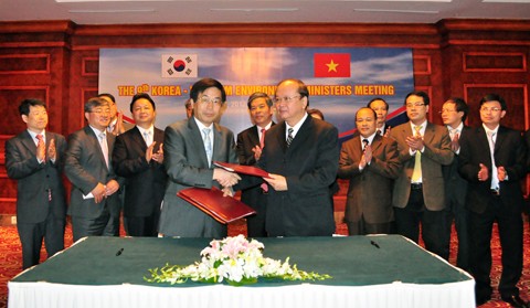  Umweltministerkonferenz Vietnams und Südkoreas