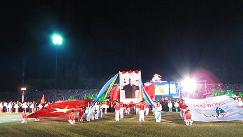 Eröffnung des Nationalsportfestivals für Schüler 2012