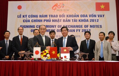 Japan stellt Vietnam mehr als zwei Milliarden US-Dollar zur Verfügung