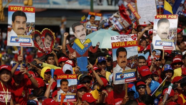 Wahlkampf für das Amt des Präsidenten in Venezuela geht zu Ende