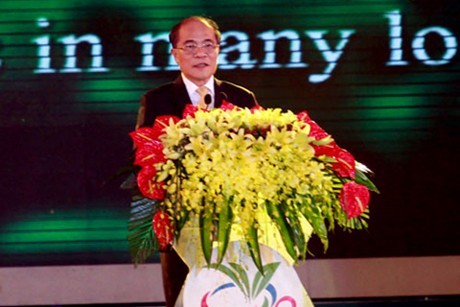 Eröffnungsfeier des internationalen Teefestivals Thai Nguyen 2013