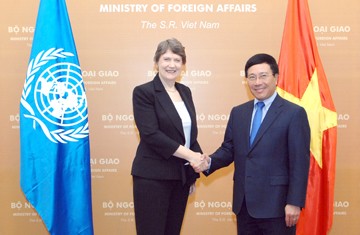 UNDP-Generaldirektorin beendet Vietnambesuch