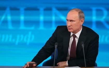 Russischer Präsident gibt Jahrespressekonferenz in Moskau