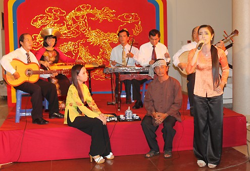Erstes Nationalfestival für Don Ca Tai Tu-Gesang