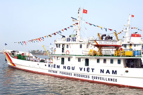 Fischereiaufsicht gewährleistet Sicherheit im vietnamesischen Seegebiet