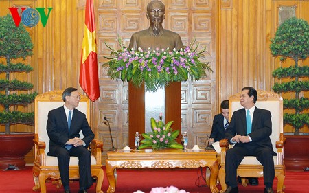 Premierminister Nguyen Tan Dung empfängt chinesischen Staatskommissar Yang Jiechi