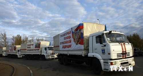 Russland setzt humanitäre Hilfe für Ostukraine fort 