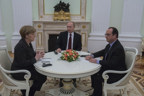 Präsident Hollande: Deutsch-französische Initiative gilt als letzte Bemühung für Ukraine-Krise