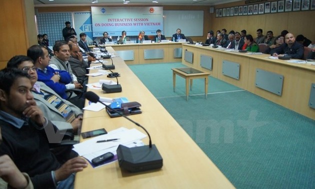 Seminar über Geschäft mit Vietnam in Indien