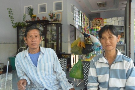 Fischzüchterin Le Thi Mai auf der Insel Hon Doc 