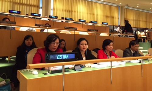Vietnam beteiligt an der 59. Sitzung der UN-Frauenrechtskommission