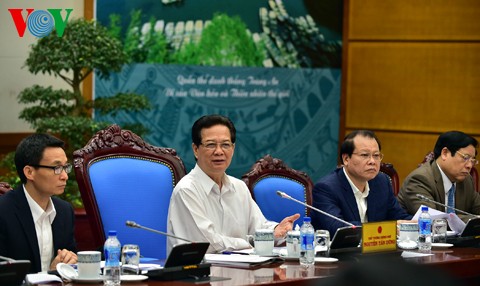 Premierminister Nguyen Tan Dung: Verwaltungsreform durch konkrete Zahlen 