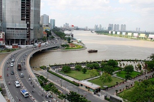 Ho Chi Minh Stadt entwickelt sich in 40 Jahren mit dem Land