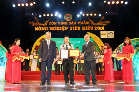 Auszeichnung für landwirtschaftliche Produkte Vietnams 2014