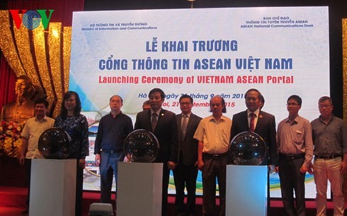 Eröffnung des ASEAN-Internetportals in Vietnam