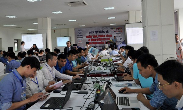 Vietnam beteiligt an internationaler Übung über Informationssicherheit