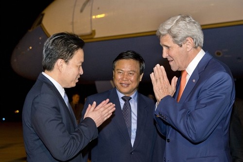 US-Außenminister besucht Kambodscha
