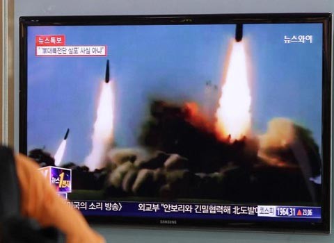 Nordkorea feuert zwei Kurzstreckenraketen ins japanisches Meer ab