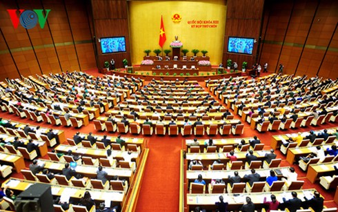 Eröffnung der 11. Parlamentssitzung der 13. Legislaturperiode