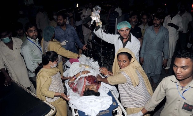 Die Taliban bekennt sich zu Bombenanschlag in Lahore