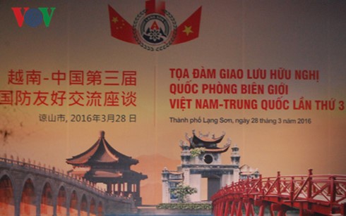 Verstärkung der Freundschaft an der Grenze zwischen Vietnam und China