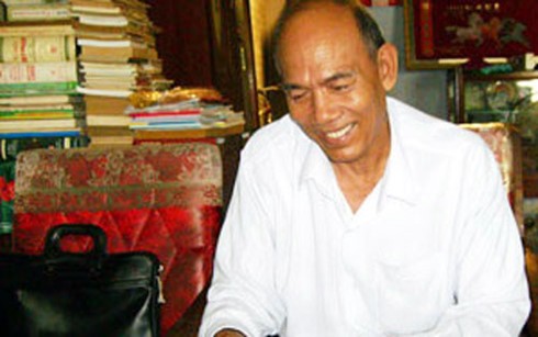 Lehrer Lam Es lernt und arbeitet nach dem Vorbild Ho Chi Minhs