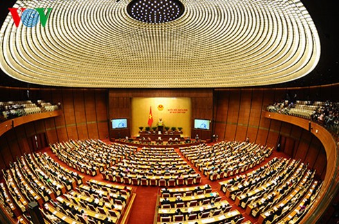 Eröffnung der Parlamentssitzung der 14. Legislaturperiode