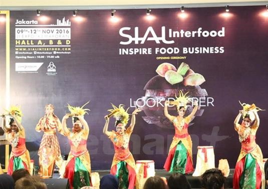 Eröffnung der internationalen Messe Sial InterFood 2016 in Indonesien