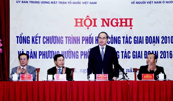Förderpolitik für die im Ausland lebenden Vietnamesen verstärken