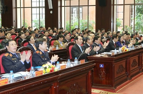Staatspräsident Tran Dai Quang nimmt an Konferenz der Staatsanwaltschaft