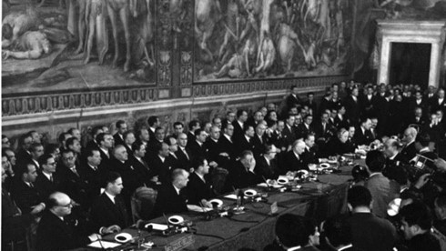 60 Jahre Römische Verträge - Symbol der Solidarität in der Vielfalt