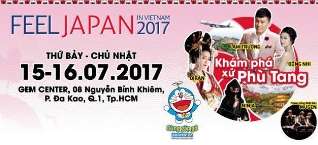 Eröffnung des japanischen Kulturfestes „Feel Japan in Vietnam 2017” in Ho Chi Minh Stadt
