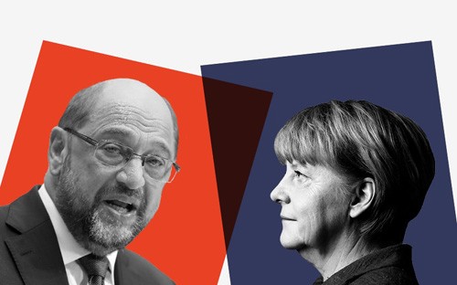 Deutsche Wahlberechtigte beginnen die Abstimmung für Bundestagswahl 2017