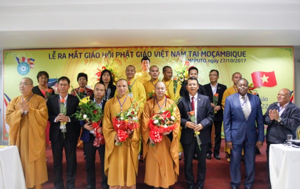 Präsentation des buddhistischen Verbandes Vietnams in Mosambik