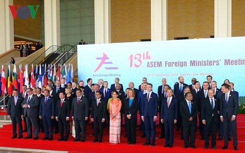 Eröffnung der 13. ASEM-Außenministerkonferenz in Myanmar