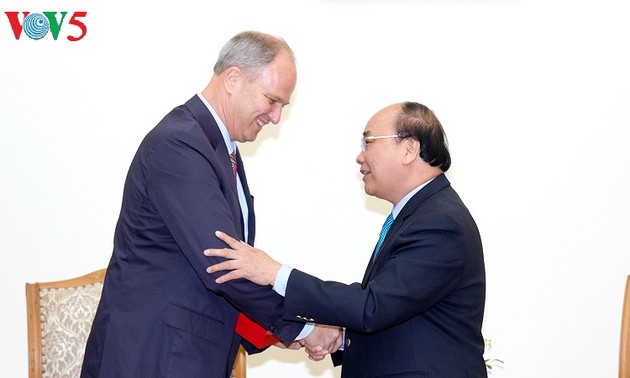 Premierminister Nguyen Xuan Phuc empfängt den deutschen Botschafter in Vietnam