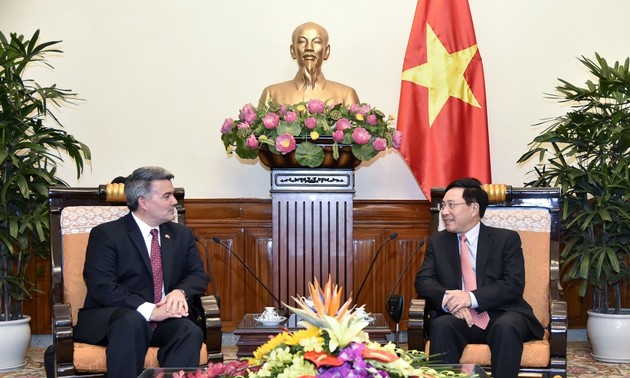 Verstärkung der freundschaftlichen Beziehungen zwischen Vietnam und USA