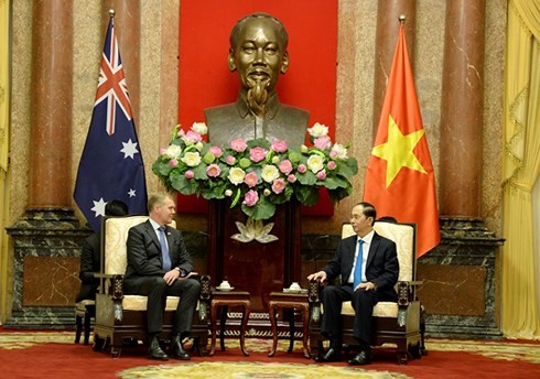 Staatspräsident Tran Dai Quang empfängt den Präsident des australischen Repräsentantenhauses