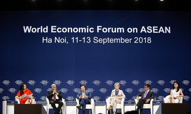 Diskussionen im Rahmen des Weltwirtschaftsforums für ASEAN