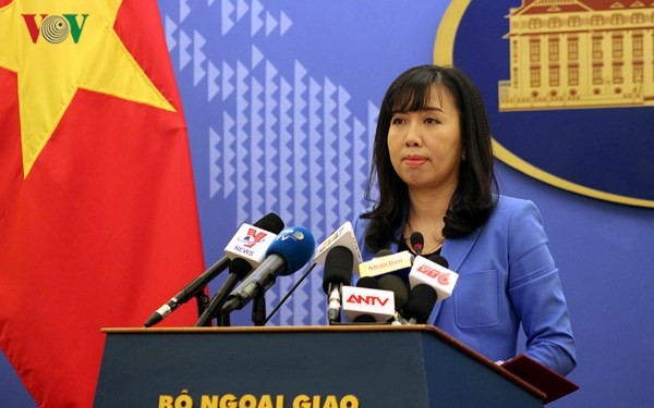 Pressekonferenz des vietnamesischen Außenministeriums