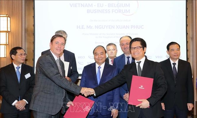 Unternehmen aus Belgien und Europa in Vietnam haben Chancen zum Eintritt in den globalen Markt