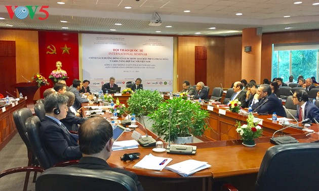 Afrika und Naher Osten schätzen Vietnams Politik „Nach Osten richten“