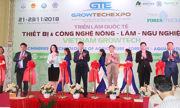 15 Länder nehmen am Vietnam Growtech 2018 teil