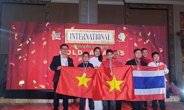 Hanoier Schüler erreichen gute Leistung beim internationalen Wettbewerb zur Suche nach Mathematik-Talenten 2019